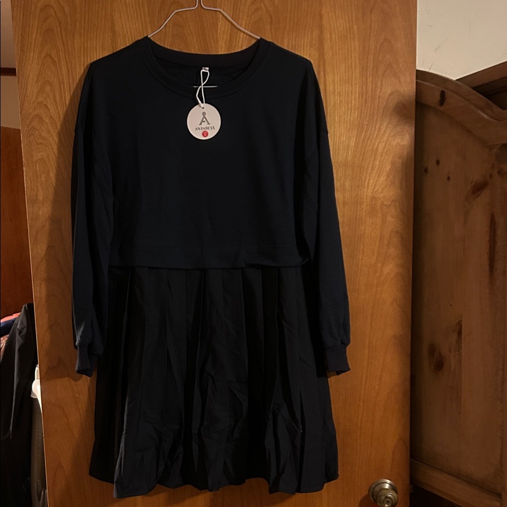 Stylish Navy Dress